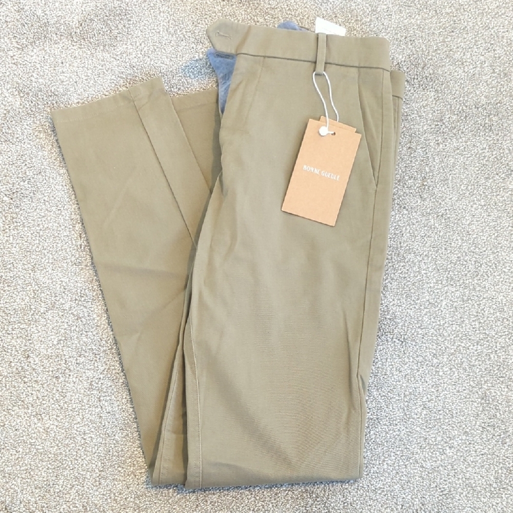 Smooth Tan Chinos with Slim Fit